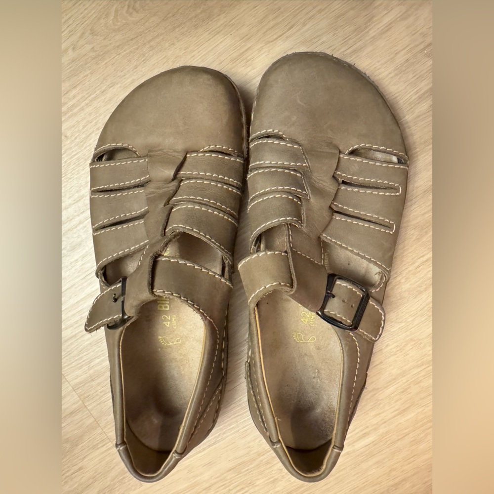 Birkenstock fisherman shoes